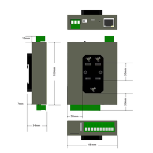 Convertidor de Modbus a plataforma en la nube del fabricante a través de MQTT Gateway Realizing Automation HMI Gateway