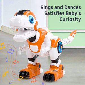 Large Multi-Functional Spray Remote Control Dinosaur Robot Programming Story Telling Dancing Singing Realistic Dinosaur <strong>Roar</strong> <strong>Toy</strong> - Product Image 2