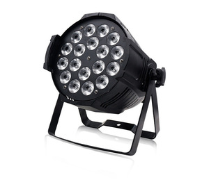 18 180W 4-in-1 หลอดไฟ LED ควบคุมเสียง KTV บาร์ไฟเวทีงานแต่งงานสีเต็มรูปแบบออกอากาศห้องเติมแสง