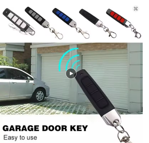 433MHz Kopie Fernbedienung RF 4 Sender Key Chain Garagentor Elektrischer Tor öffner Duplikator Kloncode-Controller - Product Image 2