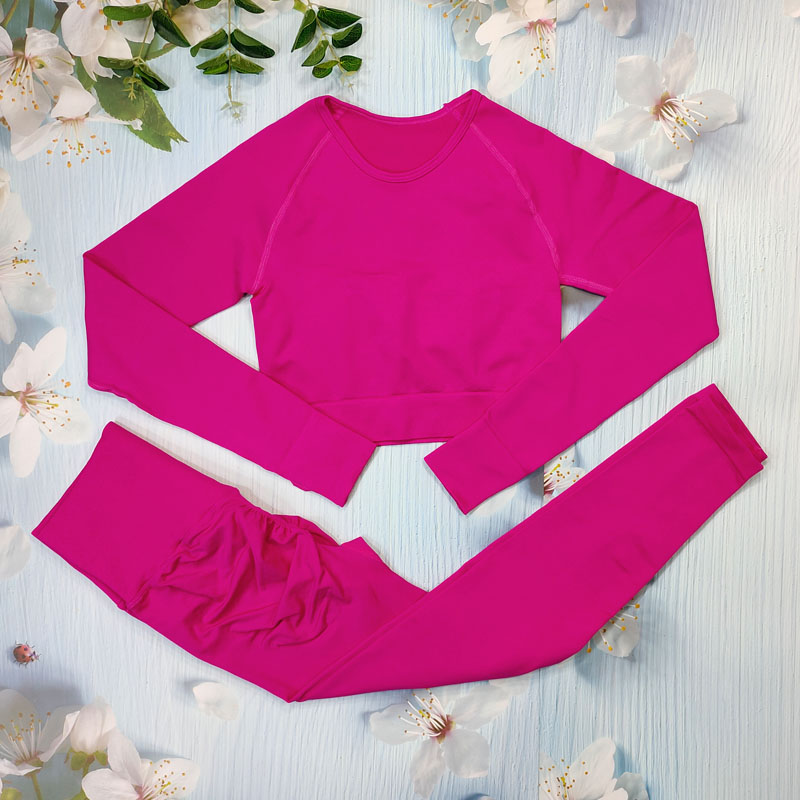 ensemble 2 pièces rose rose