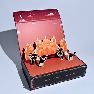 กล่องของขวัญปกแข็งที่กำหนดเองพร้อมธีมป๊อปอัพและกล่องที่สวยงาม - Product Image 3