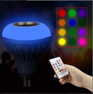 JK103 renkli RGB ampul LED ışık 7W Mini bluetooth kablosuz hoparlör ışık - Product Image 6