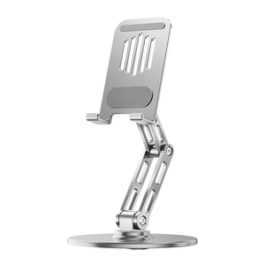 Adjustable Rotatable Folding Mobile Phone and Tablet Stand Wholesale for Office Live Streaming <strong>TV</strong> Series Support - Product Image 1