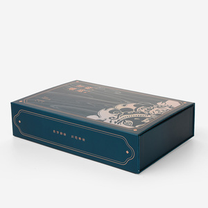 定制奢华3D矩形图案场景精致磁性弹出式节日惊喜纸纸板礼品包装盒 - Product Image 2