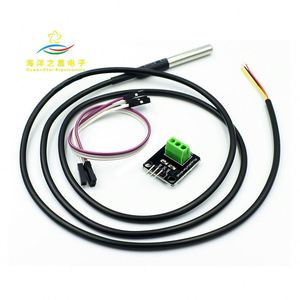 Für DS18B20 Digital Thermometer Sonden modul Voll wasserdichter Temperatur sensor mit 1 Meter Draht in 2m und 3m erhältlich