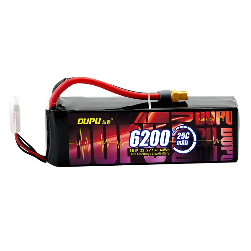 Lipoバッテリー5200mah 6000mah 8000mah 11.1v 3s 4s RcカーFpvシリーズドローン用ハードケース付き