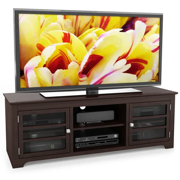 Soporte de TV de madera de alta calidad con cajones Mueble de TV de madera para sala de estar