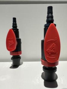 NPT塑料1/2 "1/4英寸手动UPVC聚氯乙烯取样阀耐酸实验室工业用水样阀 - Product Image 5