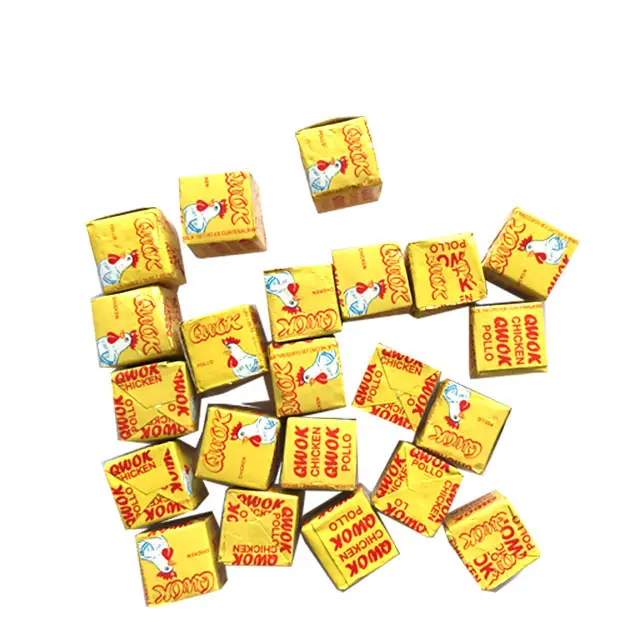 4GX100PCS 할랄 치킨 수프 큐브 조미료 큐브 부용 큐브