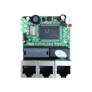 3 Port 10/100M Ethernet anahtarı Hub Mini RJ45 ağ modülleri - Product Image 1