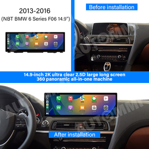 NBT EVO EVO CCC 6 serisi F06 14.9 inç Android araba ekran GPS navigasyon Carplay Android Bmw için otomatik araç Dvd oynatıcı oyuncu ekran - Product Image 2