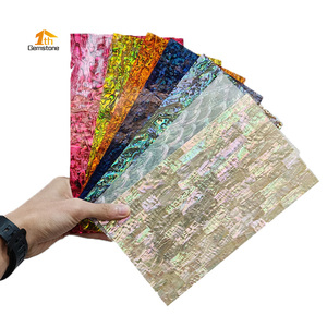 Natürliche Muschel Abalone Muschel blätter Mexikanische Paua Muschel stücke Perlmutt Papier - Product Image 5