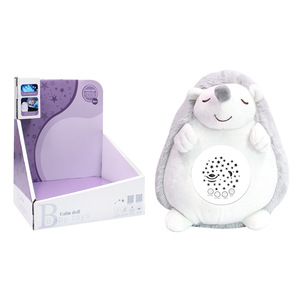 かわいいポータブルスマートホワイトノイズサウンドマシンフクロウ赤ちゃん幼児奇跡のなだめるようなおもちゃと泣くセンサー睡眠補助自然音