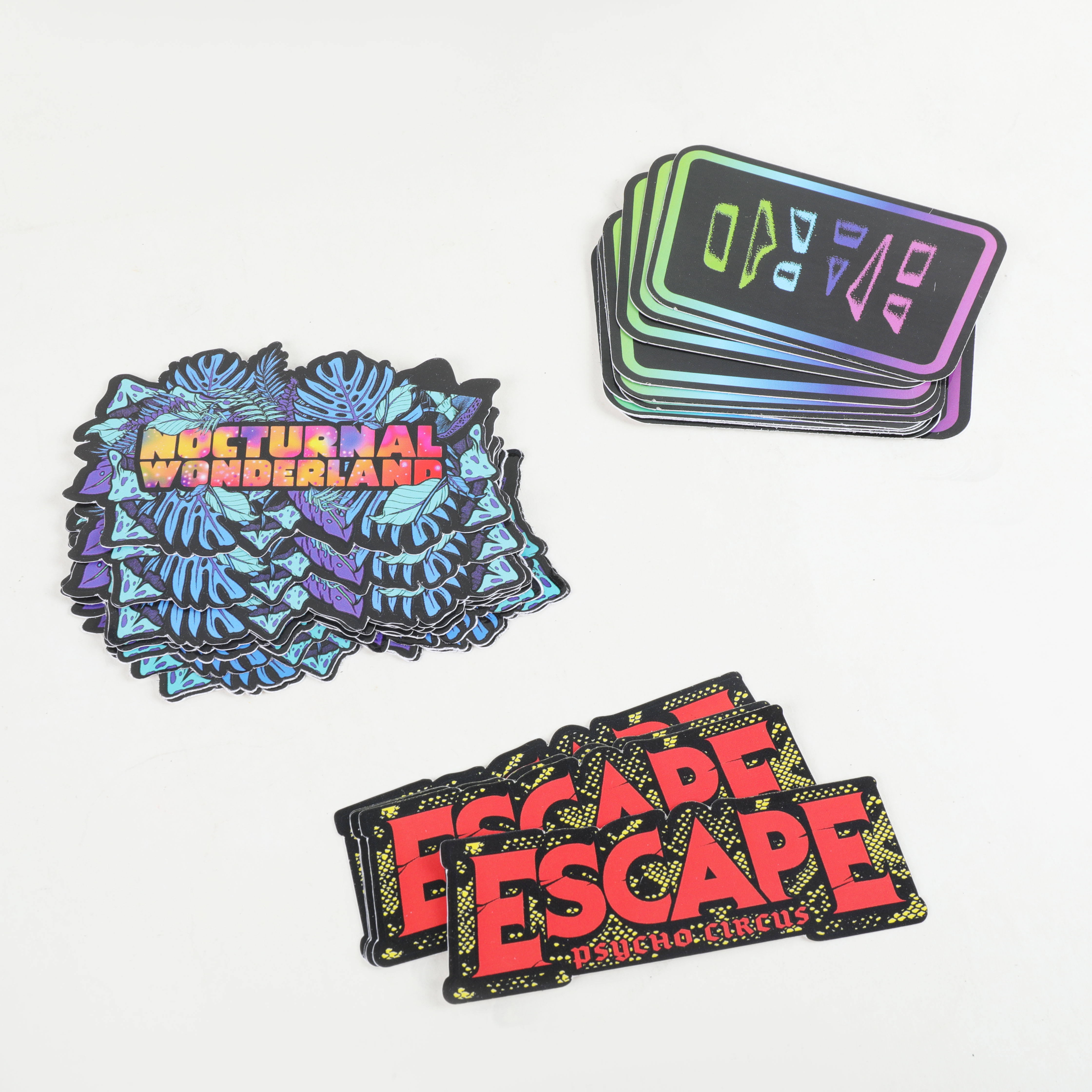 Autocollant d'impression personnalisé cmyk