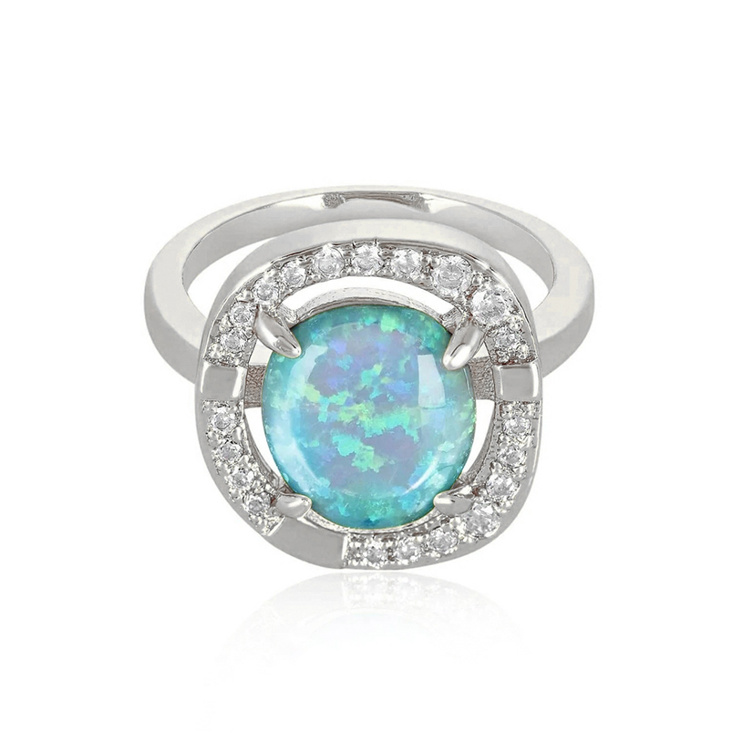 Opale d'argent bule