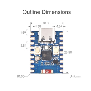 Mini ESP32-C3 Development Board Bluetooth/<strong>WiFi</strong> Smart Home ESP32 C3 Single Core RISC-V Embedded Development Module - Product Image 6