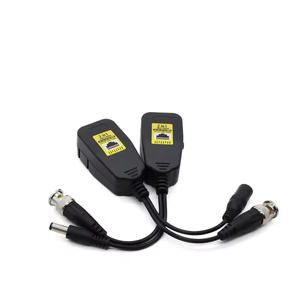 Wholesale 300Meters 8MP 2 in 1 Video+Power CCTV Video Balun BNC Converter Rj45 Twisted Pair Transmitter for IP Camera <strong>System</strong> - Product Image 4