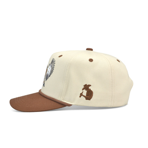 หมวกทรักเกอร์ทูโทนหมวก5แผงวินเทจหมวกทรักเกอร์พร้อมโลโก้ที่กำหนดเองหมวกเบสบอลผ้าฝ้ายหมวกล่าสัตว์หมวกทรักเกอร์ - Product Image 3