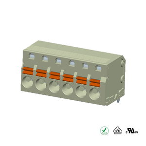 2023 New Design <strong>Spring</strong> Wire Connector <strong>Connection</strong> <strong>Terminal</strong> <strong>Block</strong> Plastic Electrical <strong>Blocks</strong> - Product Image 3