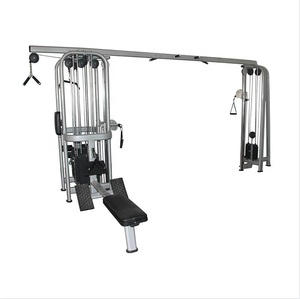 Commercial <strong>5</strong> Station Multi Functional Crossover Machine <strong>Trainer</strong> Gym Fitness Equipment - Product Image 1