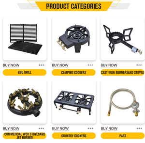 专业锻造工艺最佳价格2燃烧器燃气和电动联合燃气灶炊具 - Product Image 4