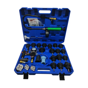 Set di strumenti universale 37 pezzi per rilevatore di perdite del serbatoio dell'acqua per Auto 34 pezzi per sistema di raffreddamento automatico Kit per Tester di pressione del radiatore - Product Image 2