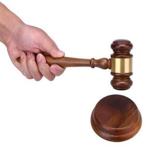 Factory Custom Solid Wooden <strong>Gavel</strong> Hammer Sound Block Set for Lawyer Judge - Product Image 4
