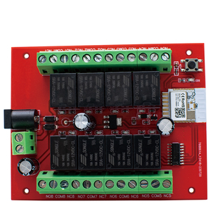 8CH Tuya สมาร์ทสวิตช์ Wi-Fi โมดูล DC 12V 24V รีโมทคอนโทรล8ช่อง Inching รีเลย์ทำงานร่วมกับ Alexa Google Home - Product Image 1