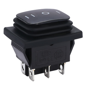 KCD4 su geçirmez anahtar 6 pin 3 rocker anahtarı 16A - Product Image 1