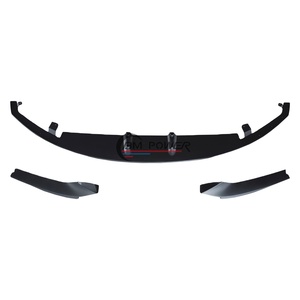F20ด้านหน้าสำหรับ BMW 2 Series F20 MP สไตล์ด้านหน้าสีดำด้านหน้าสปอยเลอร์ Body ชุด2014 + - Product Image 1