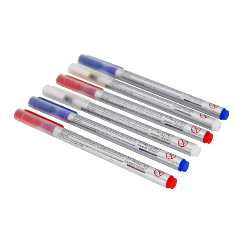 Jumbo Gel Pen Marker Pen Groothandel Goedkope Prijs Oem Hoge Tijdelijke Warmte Uitwisbare Stof Marker Pen 3 Kleuren 12 Stuks/Se