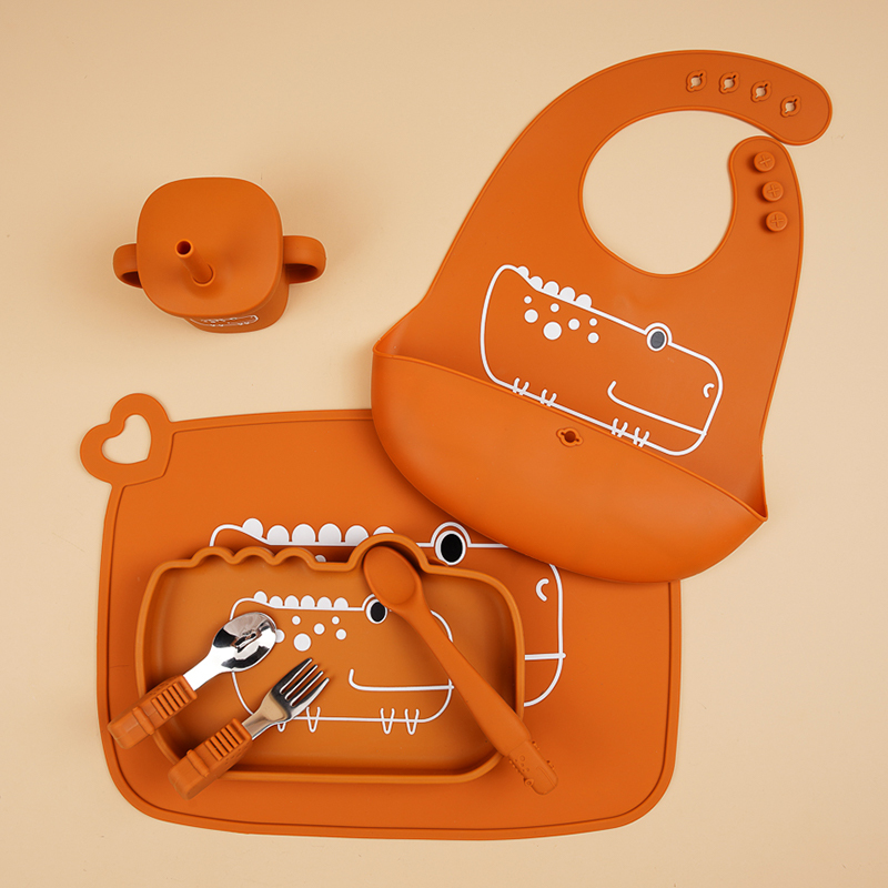 Crocodile tableware setM-516#(Giraffe)