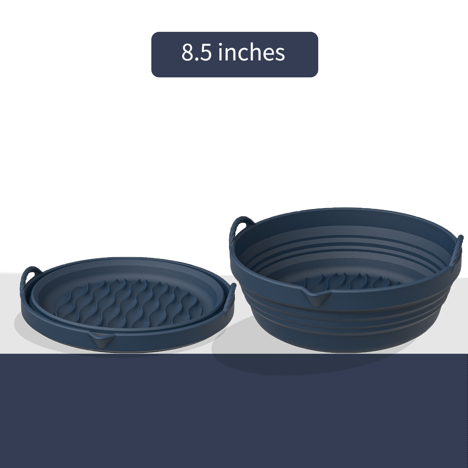 Dark blue 8.5 in