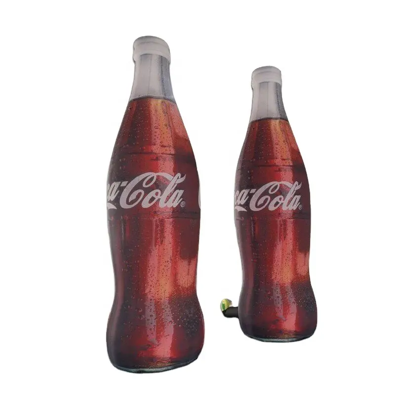Modelo inflável da garrafa fria da bebida da garrafa do verão para a atividade da promoção