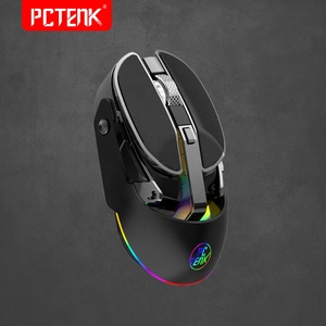 Programmier bare 2,4g Dual Wireless Wired DPI LED RGB Optische Treiber Gaming anpassen Software Maus Fall