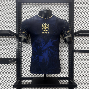 ブラジルチームタイ版ホームアンドアウェイスペシャルエディションジャージーナンバー10ネイマールサッカーシャツビンテージFCバルセロナシャツ - Product Image 4