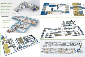 Enrutador CNC profesional de la serie E de China con sistema de descarga de carga automática para procesamiento industrial de madera - Product Image 5
