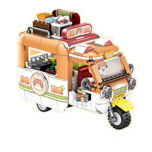Mini Motorcycles Animals Nature <strong>Historical</strong> Buildings Magic Bricks Set <strong>Toy</strong> Car Assembly Micro Model Building Block <strong>Toy</strong> - Product Image 1