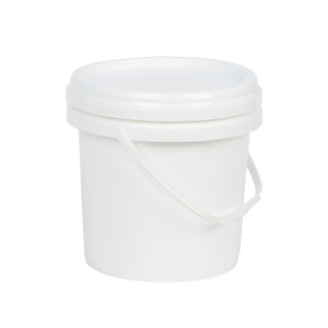 带手柄和盖子的塑料桶耐用重型食品安全桶桶容器，用于多用途储存涂料 - Product Image 1