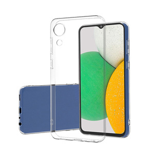 适用于三星Galaxy A03核心外壳简单透明超薄柔软TPU透明手机壳适用于三星A03核心2021 S22 A23 A22 A33 - Product Image 1