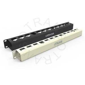 最热24槽金属水平网络机柜SC光纤接线板2U网络电缆管理 - Product Image 5