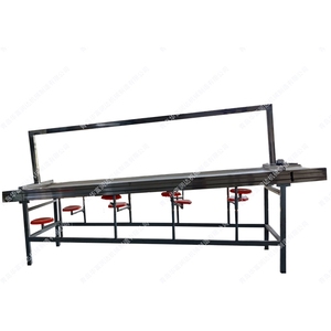 Selección Premium Procesamiento de frutas Mesa de recolección Transportador Eficiente Manipulación de materiales Máquina de clasificación seleccionada a mano Correa Acero PU - Product Image 2