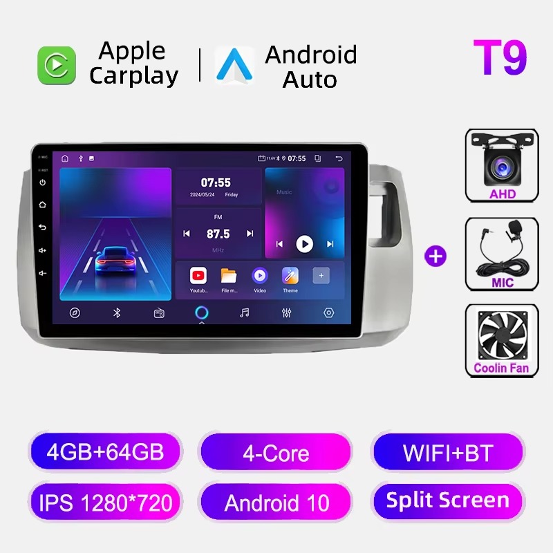 T9 4-64GB Cámara WIFI