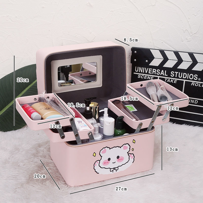 Pink Bear Four-Panel