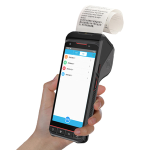 Android 10 13 Pda de mano resistente Impresora térmica incorporada Terminal de posición móvil Escáner de código de barras de 5,5 pulgadas Pdas con impresora - Product Image 2