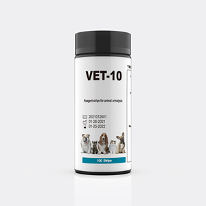 Bir adım köpek, kedi, Pet İdrar Test şeritleri pH, enfeksiyon, diyabet Vet 10 parametre İdrar Test şeritleri - Product Image 3