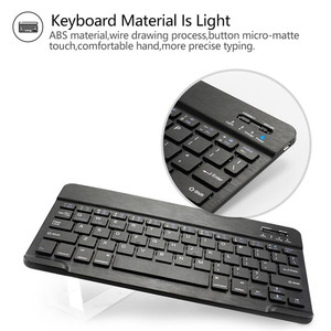 Tastiera Wireless tastiere RGB russe spagnole retroilluminate ricaricabili per tavolo telefono ipad - Product Image 5