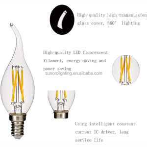 פמוט בציר נורות 35 נורות נר 4w c35 400 לומנס לבן חם 2700k הוביל נורות נברשת <span class=keywords><strong>e14</strong></span> <span class=keywords><strong>40w</strong></span> שווה ערך 2025