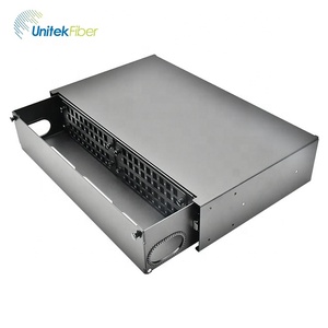 Panel de conexión de fibra óptica ODF de 72 puertos, Puerto SC 2U Montado en Rack, marco de distribución óptica a prueba de polvo - Product Image 4